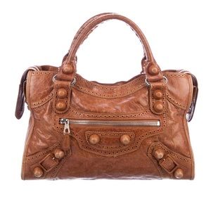 Balenciaga Motocross Covered Giant City Bag